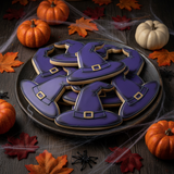 Set of 2 Witch"s Hat Cookie Cutters/Dishwasher Safe
