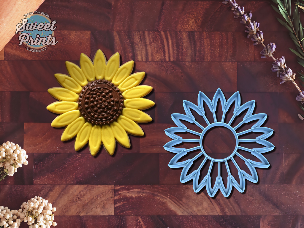 Sunflower Cookie Cutter/Dishwasher Safe