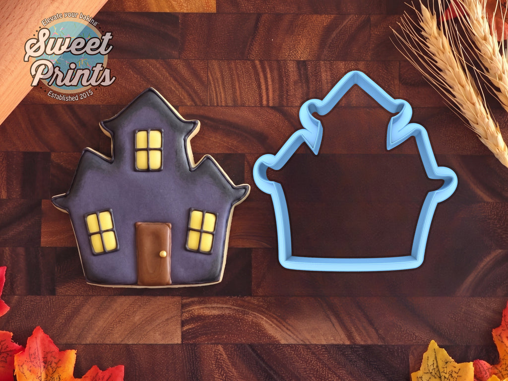 Haunted House Cookie Cutter/Dishwasher Safe