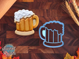 Beer Mug Cookie Cutter/Dishwasher Safe