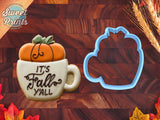 Pumpkin Mug Cookie Cutter/Dishwasher Safe