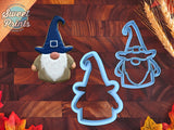 Set of 2 Witch Gnome Cookie Cutters/Dishwasher Safe