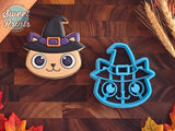 Cat Witch Cookie Cutter/Dishwasher Safe