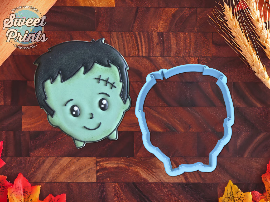 Cute Frankenstein Cookie Cutter/Dishwasher Safe