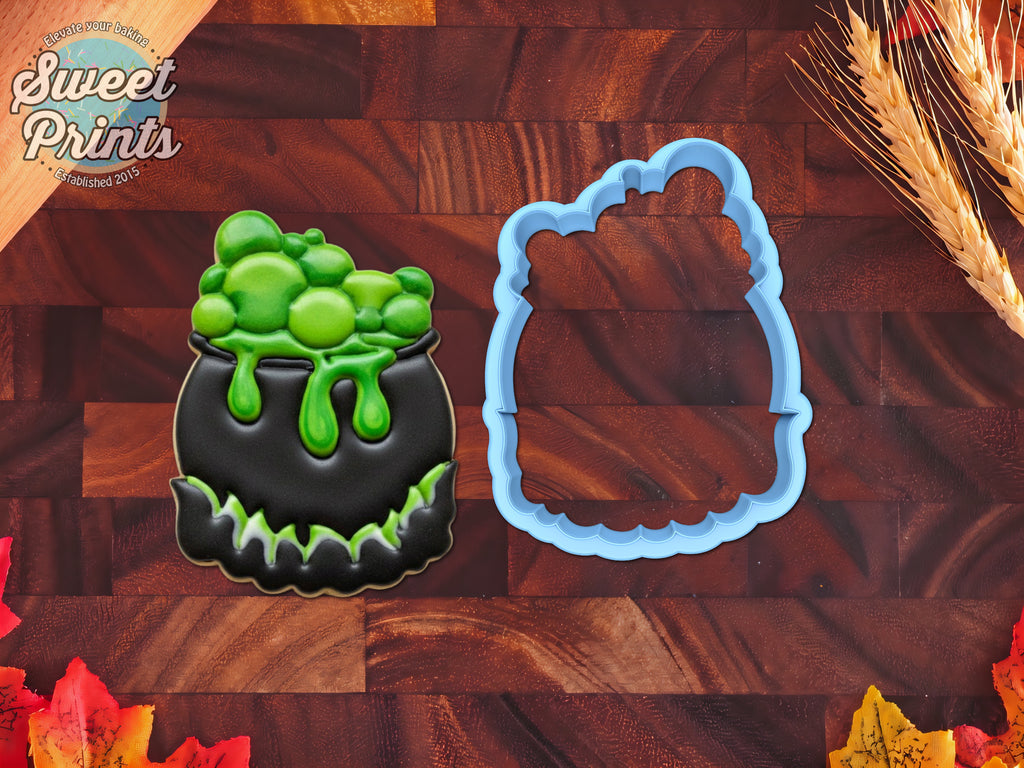 Boiling Cauldron Cookie Cutter/Dishwasher Safe