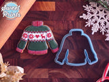 Sweater Cookie Cutter/Dishwasher Safe