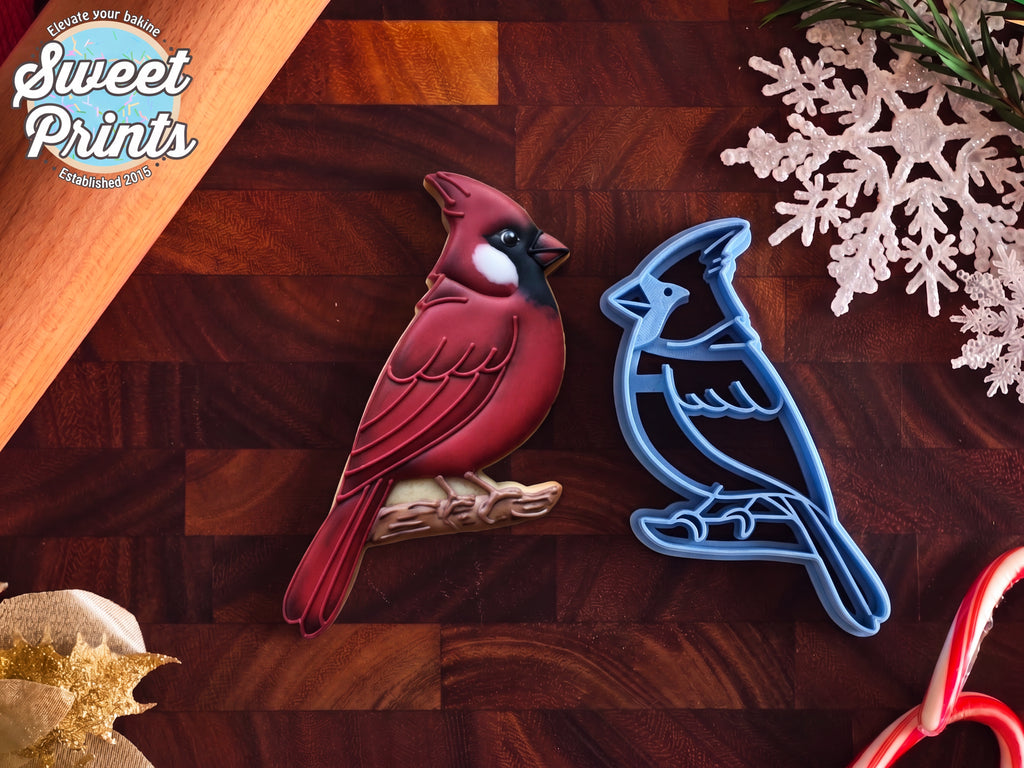 Cardinal Bird Cookie Cutter/Dishwasher Safe