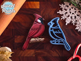 Cardinal Bird Cookie Cutter/Dishwasher Safe