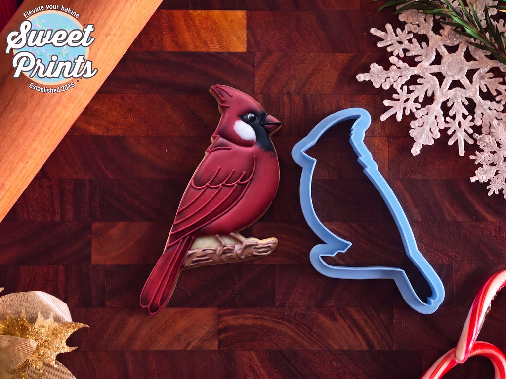 Cardinal Bird Cookie Cutter/Dishwasher Safe