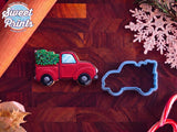 Pickup Truck with Tree Cookie Cutter/Dishwasher Safe