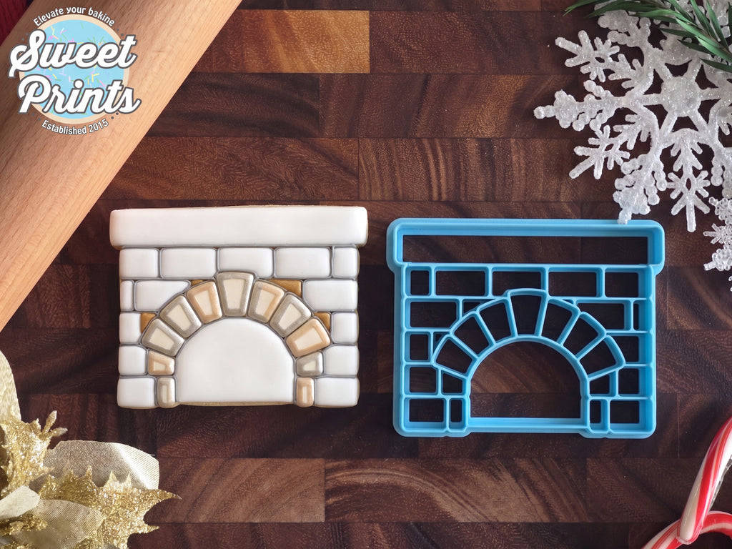 Fireplace Cookie Cutter/Dishwasher Safe