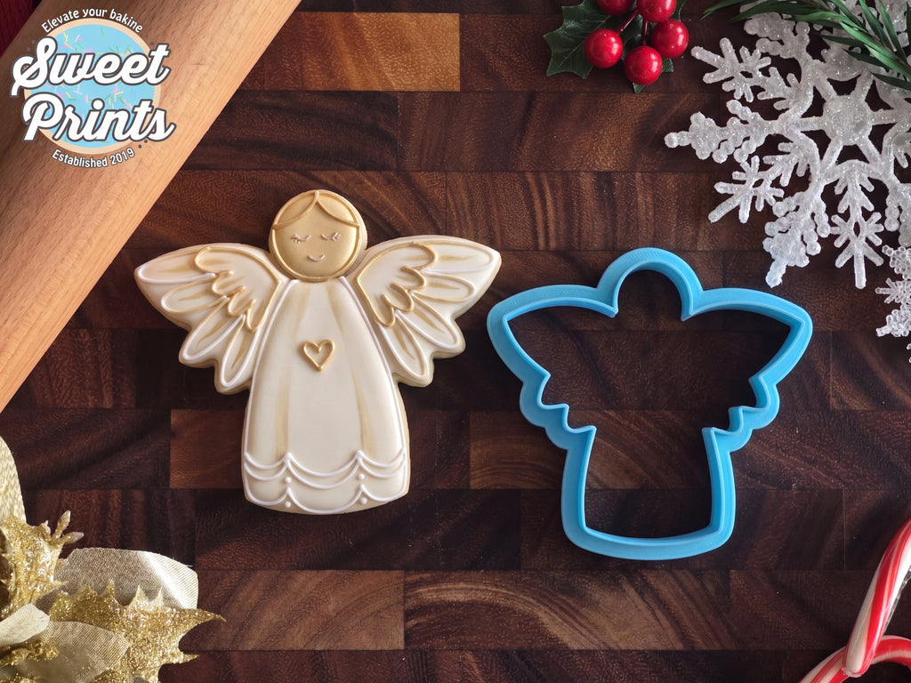 Christmas Angel Cookie Cutter/Dishwasher Safe