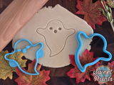 Ghost Cookie Cutter and Press/Dishwasher Safe