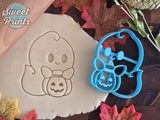 Trick or Treat Ghost Cookie Cutter/Dishwasher Safe
