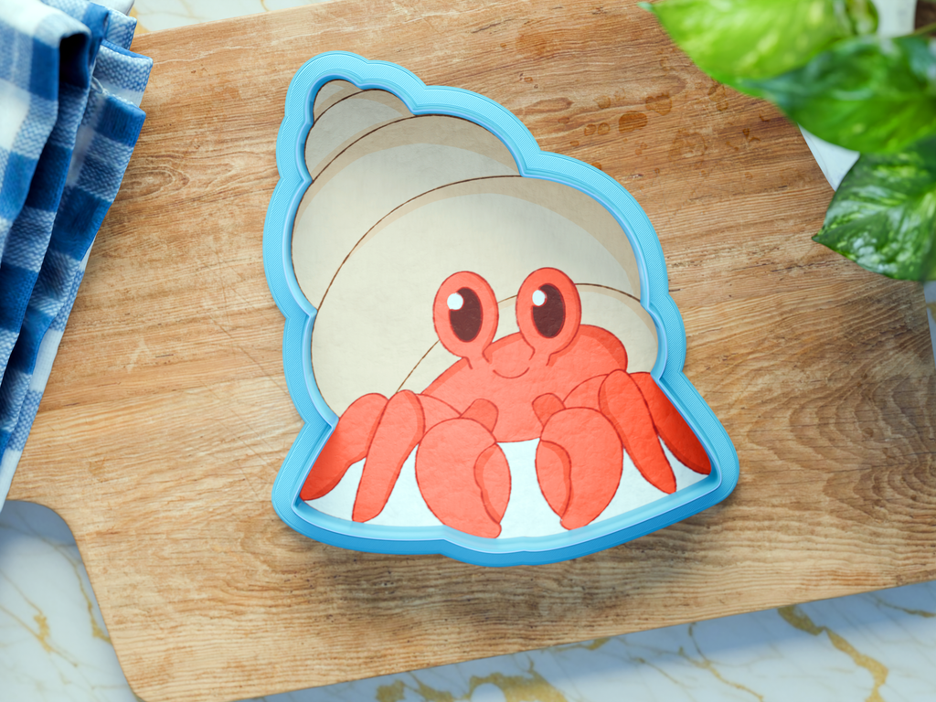 Hermit Crab Cookie Cutter/Dishwasher Safe