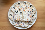 Boo Ghosts Cookie Cutter/Dishwasher Safe