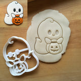 Trick or Treat Ghost Cookie Cutter/Dishwasher Safe