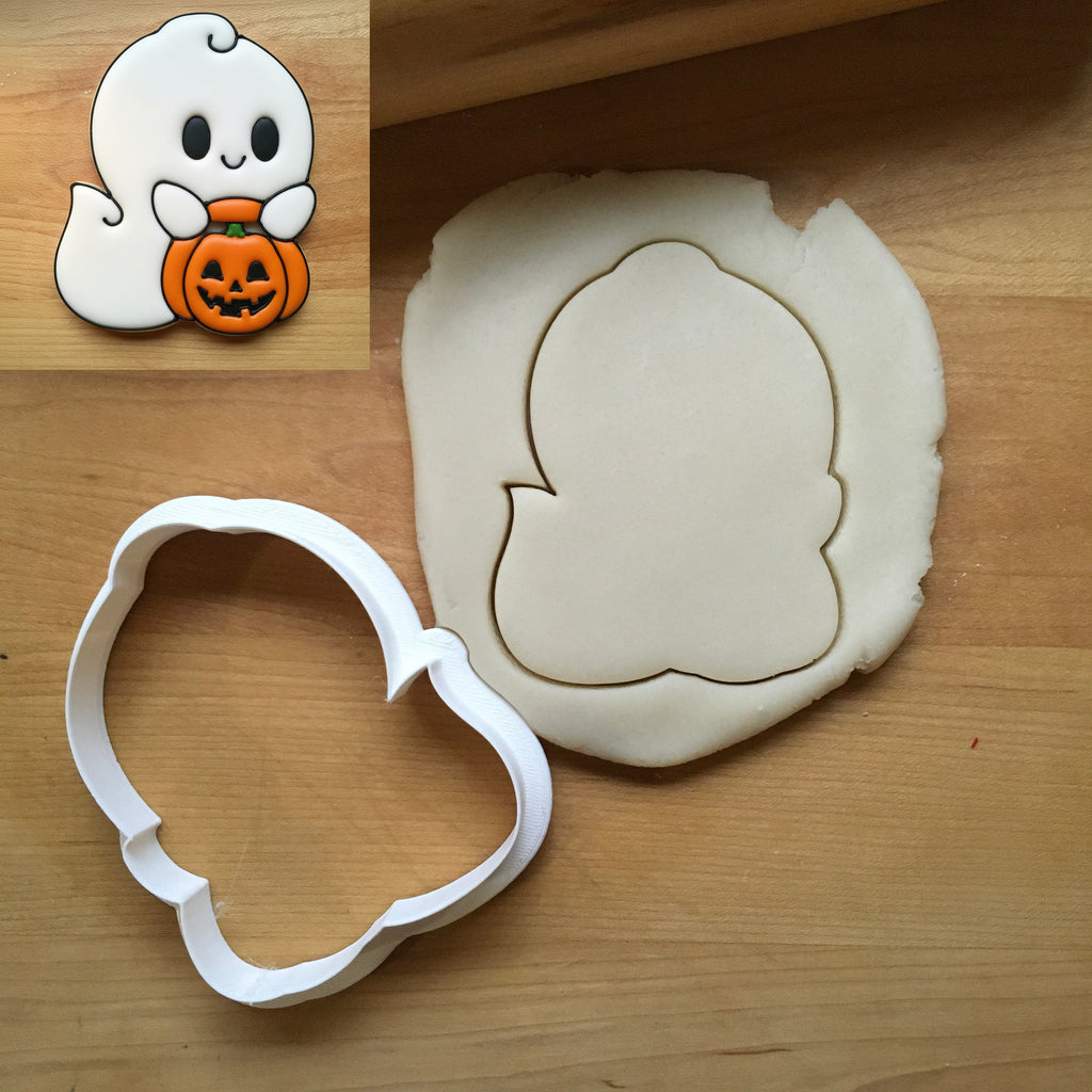 Trick or Treat Ghost Cookie Cutter/Dishwasher Safe