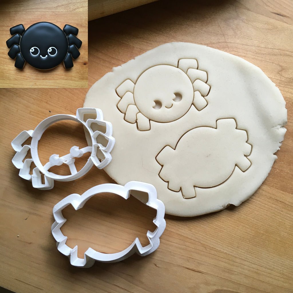 Set of 2 Cute Spider Cookie Cutters/Dishwasher Safe