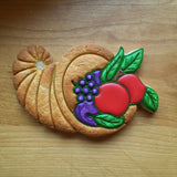 Set of 2 Cornucopia Cookie Cutters/Dishwasher Safe
