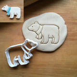 Polar Bear with Scarf Cookie Cutter/Dishwasher Safe