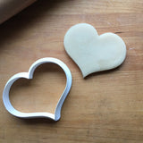6" Leslie Heart Cookie Cutter/Dishwasher Safe/Clearance