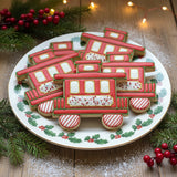 Train/Locomotive/Caboose Christmas Cookie Cutter/Dishwasher Safe