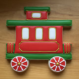 Train/Locomotive/Caboose Christmas Cookie Cutter/Dishwasher Safe