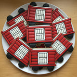 Train/Locomotive/Boxcar Christmas Cookie Cutter/Dishwasher Safe