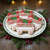 Train/Locomotive/Boxcar with Tree Christmas Cookie Cutter/Dishwasher Safe