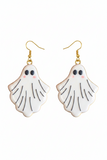 Set of 6 Polymer Clay Ghost Cutters/Clay Earring Shapes/Dishwasher Safe/Multi-Size