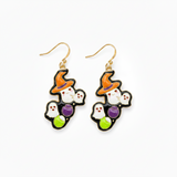 Set of 6 Polymer Clay Halloween Cutters/Clay Earring Shapes/Dishwasher Safe/Multi-Size