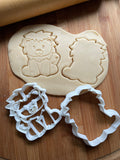 Set of 2 Baby Lion Cookie Cutters/Dishwasher Safe