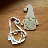 Set of 2 Santa Gnome and Present/Gift Cookie Cutters/Dishwasher Safe