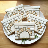 Fireplace Cookie Cutter/Dishwasher Safe