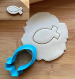 Ichthys Fish Cookie Cutter/Dishwasher Safe