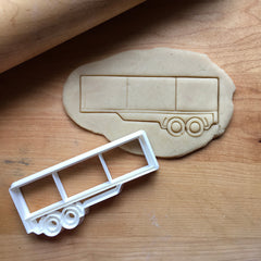 8.36" Semi Truck Trailer Cookie Cutter/Dishwasher Safe/Clearance