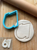 Number 67 Cookie Cutters/Dishwasher Safe