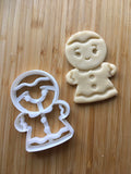 Cute Gingerbread Girl Cookie Cutter/Dishwasher Safe