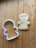 Cute Gingerbread Girl Cookie Cutter/Dishwasher Safe