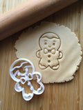 Cute Gingerbread Man Cookie Cutter/Dishwasher Safe