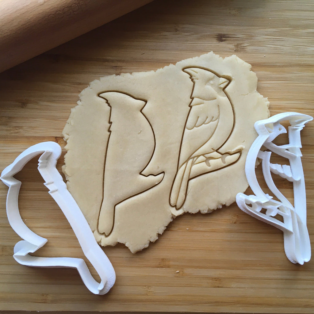 Set of 2 Cardinal Bird Cookie Cutters/Dishwasher Safe