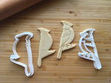 Set of 2 Cardinal Bird Cookie Cutters/Dishwasher Safe