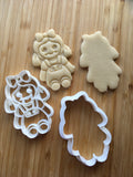 Set of 2 Doll Cookie Cutters/Dishwasher Safe