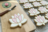 Lotus Flower Cookie Cutter/Dishwasher Safe