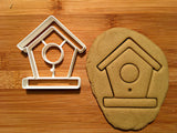 Set of 2 Bird House and Cardinal Bird Cookie Cutters/Dishwasher Safe