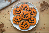 Jack-O-Lantern Cookie Cutter/Dishwasher Safe