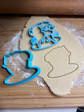 Jimothy the Raccoon Cookie Cutter and Press/Dishwasher Safe
