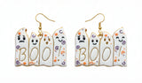 Set of 6 Polymer Clay Halloween Cutters/Clay Earring Shapes/Dishwasher Safe/Multi-Size