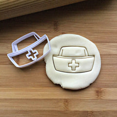 4" Nurse Cap Cookie Cutter/Dishwasher Safe/Clearance